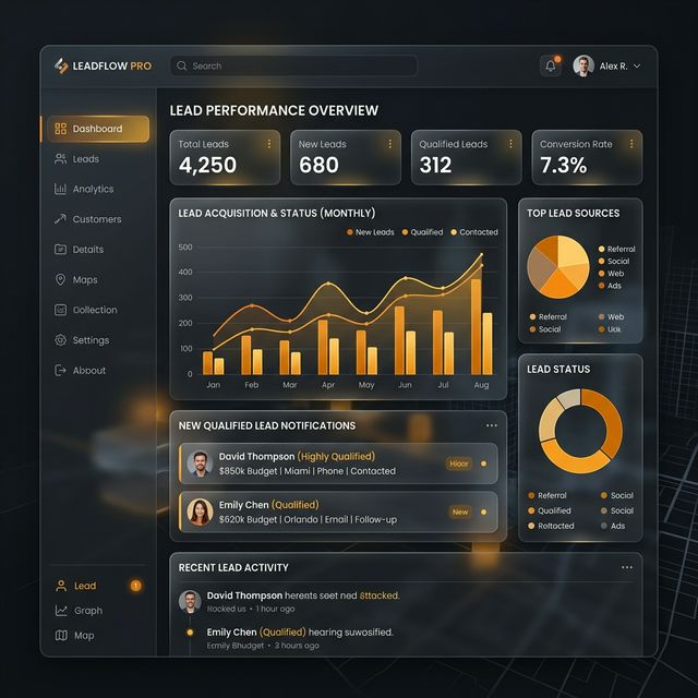 Lead System Dashboard